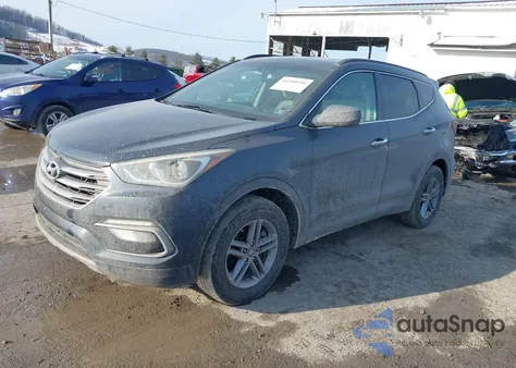 2017 Hyundai Santa Fe Sport 2.4L from USA, damaged, VIN 5NMZUDLB9HH025880
